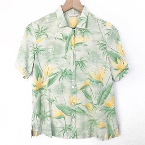 Tommy Bahama 100% Silk Short Sleeve Shirt